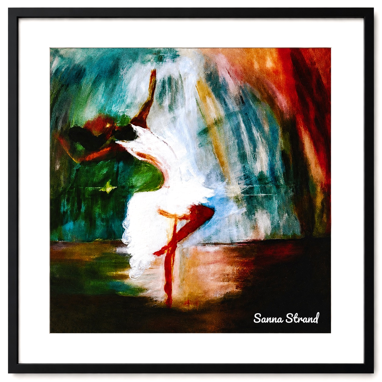 This is Me, framed fine art print by Sanna Strand